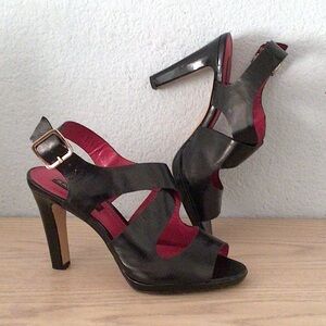 Vintage Bandolino Sexy Heeled Sandals